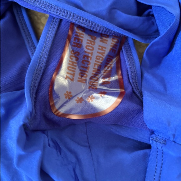 Chic Blue Swimwear Set - Picture 2 of 5